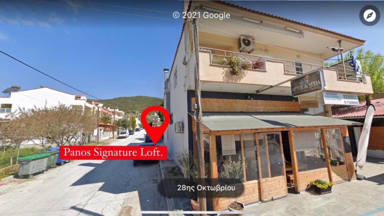 Panos Signature loft Nea Peramos (Macedonia) Exterior foto